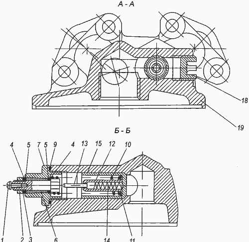 Моменты затяжки основных резьбовых соединений двигателей ямз-7511.10, ямз-7512.10, ямз-7513.10, ямз-7601.10