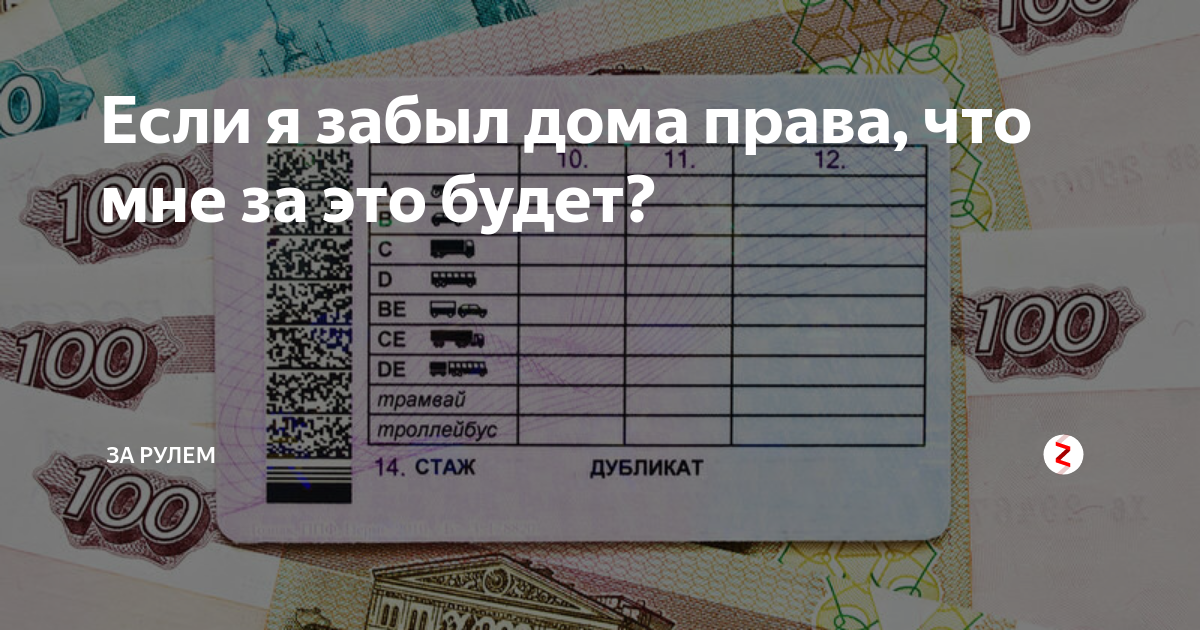 Наказание и штраф за вождение без прав на машине