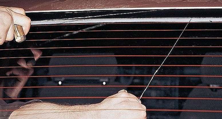 Замена лобового стекла автомобиля своими руками