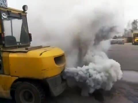 Дизельный мотор идет в разнос