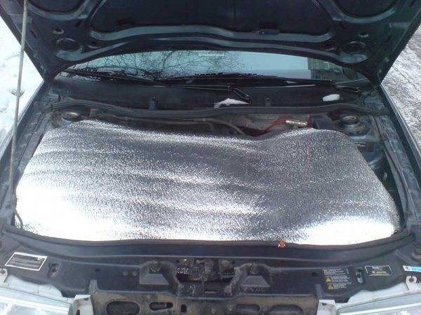 Как утеплить двигатель автомобиля на зиму