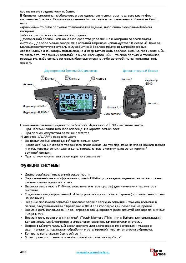 Как настроить сигнализацию пандора с телефоном