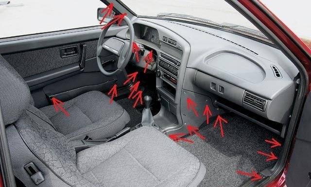 Скрип в салоне автомобиля
