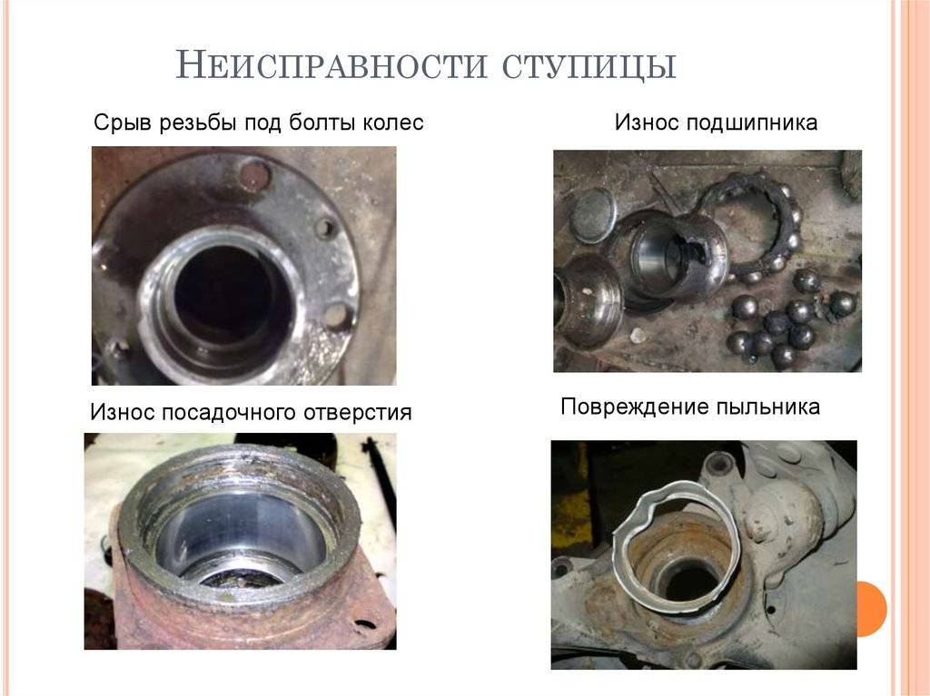 Устройство, назначение и 6 признаков неисправности ступицы переднего колеса автомобиля | auto-gl.ru